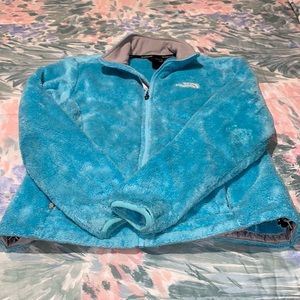 The North Face fuzzy jacket